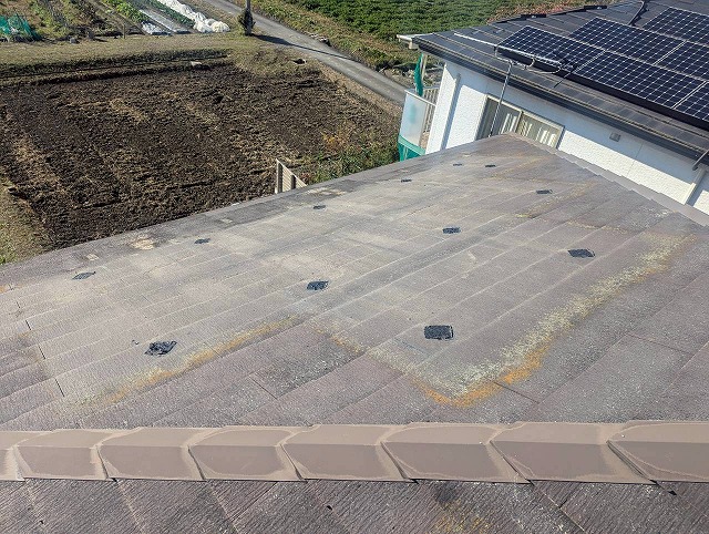 経年劣化したカラーベスト